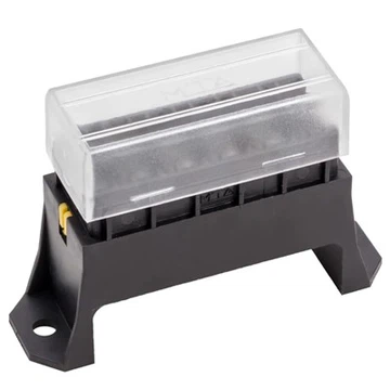 6 वे एटीओ एटीओ एटीटीएस मानक ब्लेड टाइप फ्यूज ब्लॉक सॉकेट बॉक्स 12 पिन बॉटम के नीचे टर्मिनल के साथ